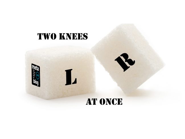 Two knee replacements at once