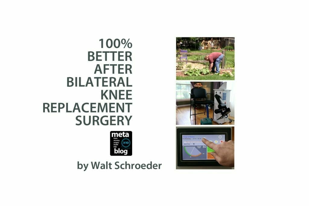 Better After Bilateral Knee Replacement Surgery