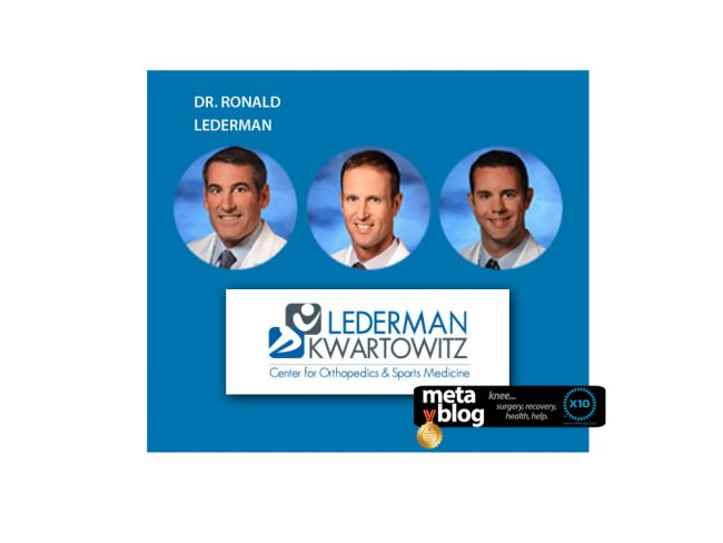 Orthopedic Spotlight Dr. Ronald Lederman