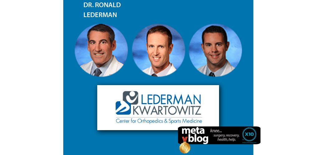 Orthopedic Spotlight Dr. Ronald Lederman