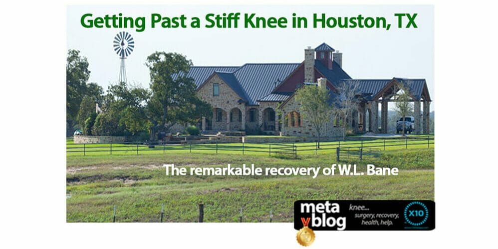 Getting Past a Stiff Knee in Houston, Texas Getting Past a Stiff Knee in Houston, Texas