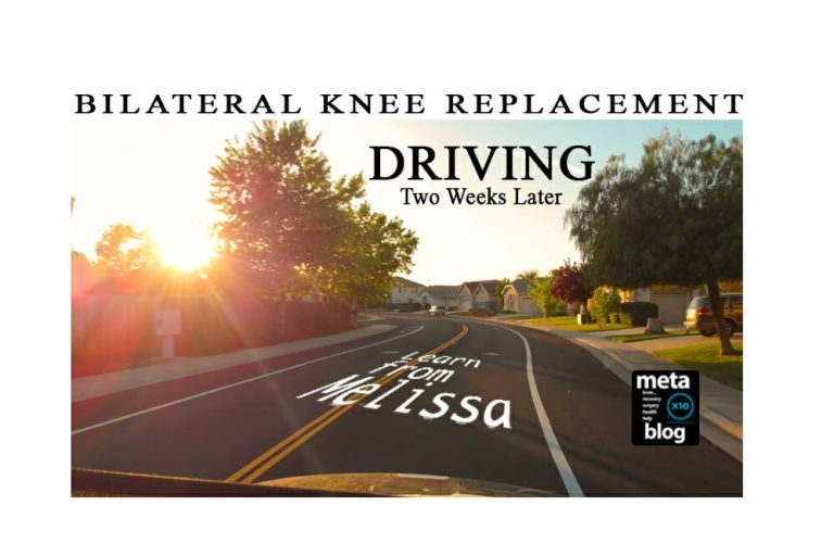 Four Weeks After Bilateral Knee Replacement