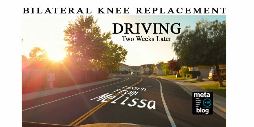 Four Weeks After Bilateral Knee Replacement Four Weeks After Bilateral Knee Replacement