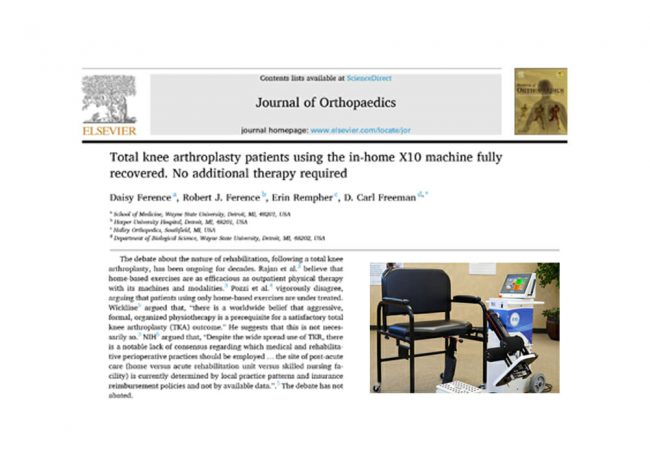 X10 Therapy Journal of Orthopaedics